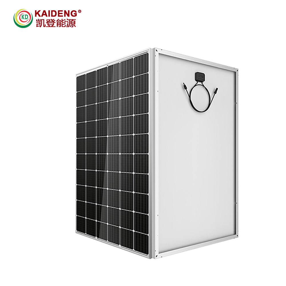 What is a single crystal solar panel